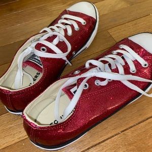 Converse Low top Pink metallic